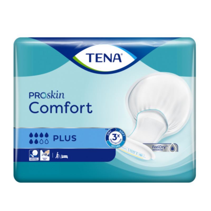 Tena Comfort Plus - Blue (pk 2 x 46)