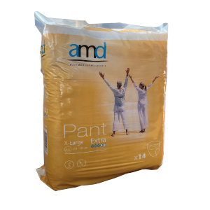 P-AMD Pant X Large Extra Pull Ups (14 x6) Yellow