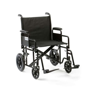 22in Bariatric Steel Transit Wheelchair
