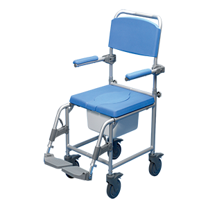 Deluxe Shower Commode Chair - 18in