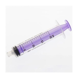 Enfit 20ml Purple Female Luer Syringe (single usel/enteral syringe) [pk 80]