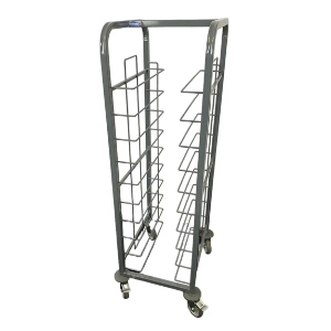 P-Craven Steel Self Clearing Trolley 10 Shelves [P103]