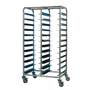 EAIS Stainless Steel Clearing Trolley 24 Shelves [DP293]