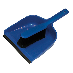 8599 Dustpan & Soft Brush Set - Blue