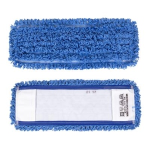 P-Long Pile Microfibre Flat Mop - Blue