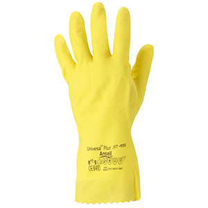 Ansell Universal Rubber Gloves - Medium (pk 12)