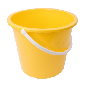 Plastic Bucket 10L - Yellow