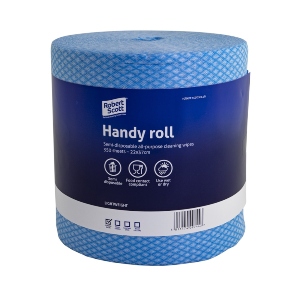 P-Handy Roll 350 Sheet (22cm x 37cm) (pk2) - Blue