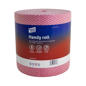 P-Handy Roll 350 Sheet (22cm x 37cm) (pk2) - Red
