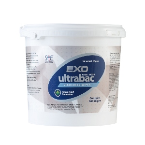 P-EXO ultrabac Hard Surface Wipe (tub 460)