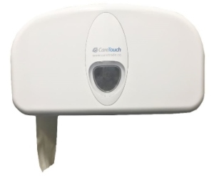 Standard Toilet Roll Dispenser - S&E Branded  - White