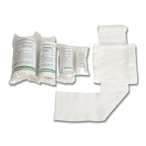 HSE Large Sterile Dressing with Bandage 18x18cm - 10pk